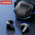 Lenovo GM2 Pro Digital Wireless Earbuds Full Set with Box - Airdotspro TWS Bluetooth Stereo Headphones Earphones Gaming Headsets Airdots Earpods Airpods with Mic M19 M10 M25 M28 M90 F9 AXS EXS Air31 Inpods Pro PRM. 