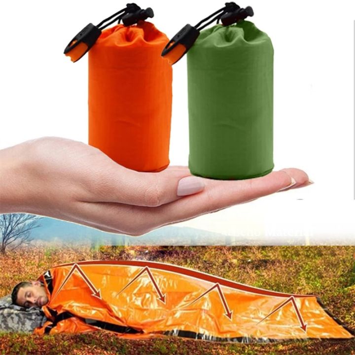 【HOT】 Portable Waterproof Emergency Survival Sleeping Bag