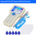 10 Frequency NFC Smart Card Programmer Smart Card Programmer 125KHz 13.56MHz Encrypted Decoder Writable Key. 