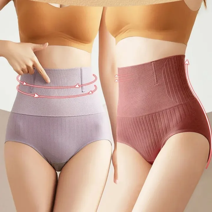 Women%20Tummy%20Control%20Panties%20Shapewear%20Shorts%20High%20Stretch%20Seamless%20Slimming%20Waist%20Trainer%20Body%20Shaper%20Girdle%20Panty%20-%20Image%202