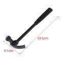 【Miga Plaza】Fashionday Plastic handle mini claw hammer woodworking nail puncher metal hammer tool. 