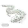 Chinese Dragon Fish Tank Landscaping Decoration 60cm 3D Printed Articulated Dragon,D. 
