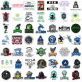 40pcs Hacking Stickers Hacker Computer IT Network Hack Cyber Attack Stickers for Laptop Scrapbook Journal Kids Girls Boys Stickers. 
