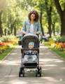 Lightweight Travel Baby Stroller with One-Hand Easy Fold, Compact Portable Baby Stroller for Everyday Use and Family Travel, with Canopy, Basket |slbaeby. 