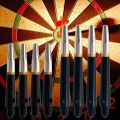 Ineverlefte 4pcs 45mm/35mm 2BA 360degree Spin Nylon and High Quality Aluminum Dart Shaft Plastic Dart Accessories. 