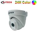 ITECH 5MP 25m Dual Light HD Audio AHD Camera IR/Color Night Vision Wide Angle 5MP Video Surveillance Dome Camera. 