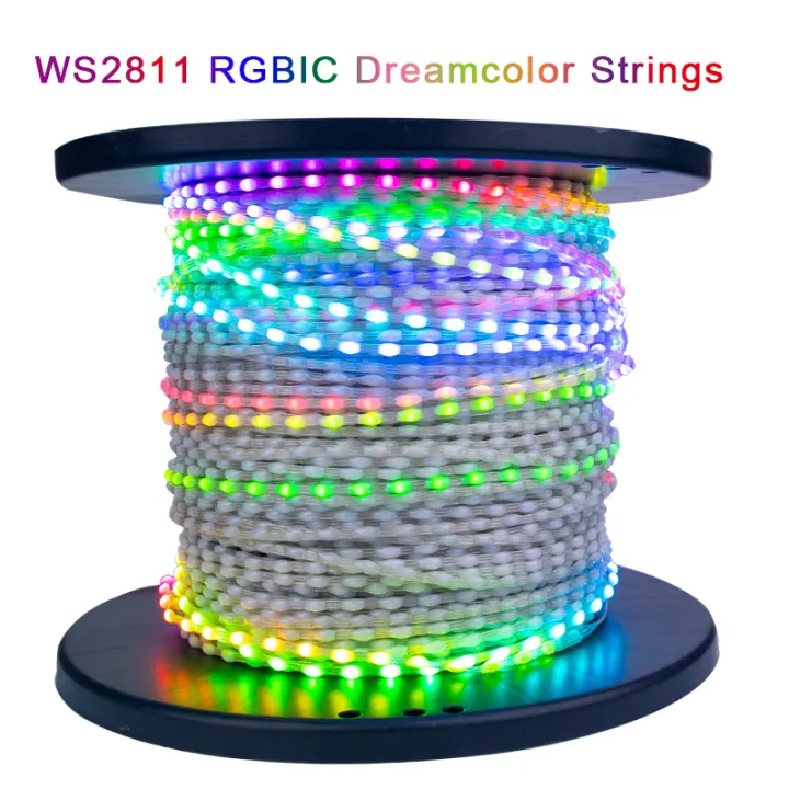 Wholesale%20Full%20Dream%20Color%20LED%20Strip%20String%20Fairy%20Lights%20WS2811%20RGBIC%20Addressable%20Individually%205V%20IP67%20Decorate%20Christmas%20tree%20-%20Image%202