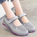 Women Mesh Sneakers, Sports Shoes, Lightweight Flats Walking Shoe, Breathable Sneakers, for Driving, Outdoor, Short Trips , 41 Gray. 