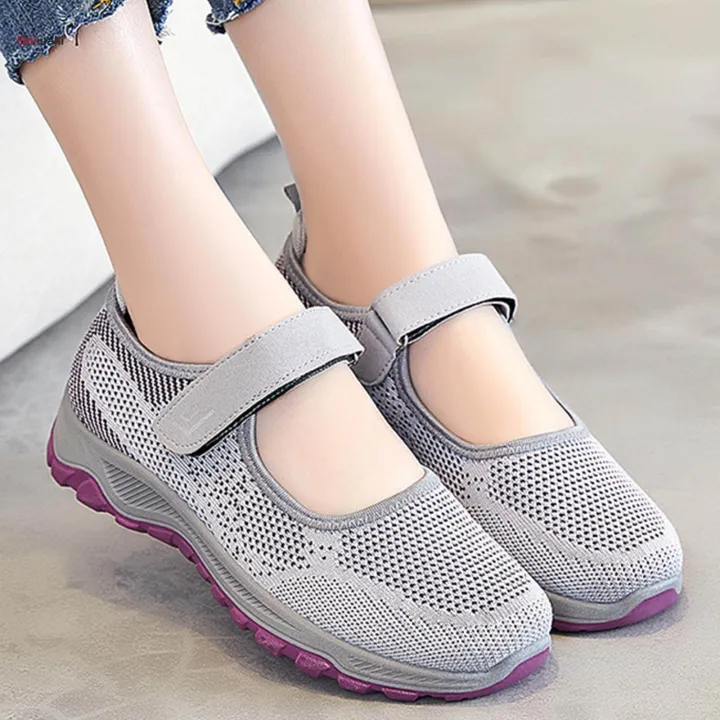 Women%20Mesh%20Sneakers,%20Sports%20Shoes,%20Lightweight%20Flats%20Walking%20Shoe,%20Breathable%20Sneakers,%20for%20Driving,%20Outdoor,%20Short%20Trips%20,%2041%20Gray%20-%20Image%204