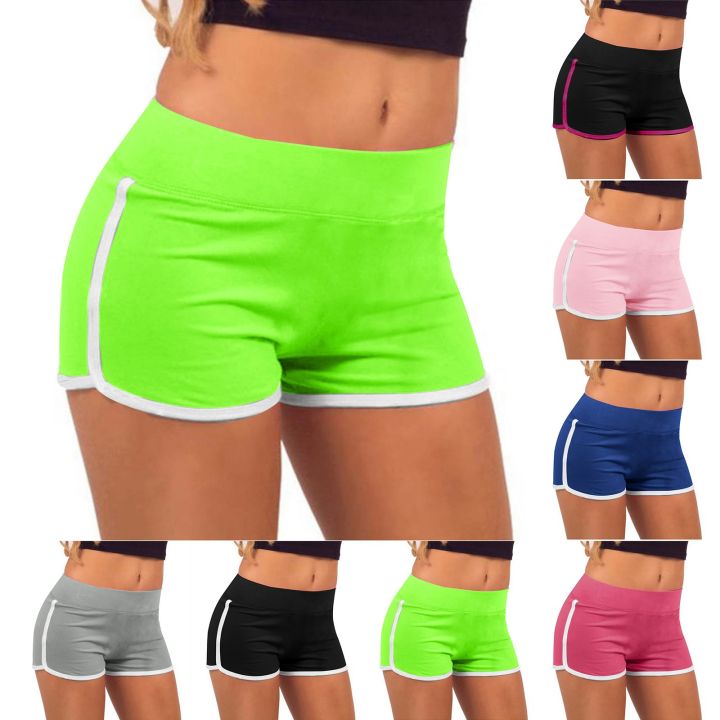 Women's shorts smooth seamless lingerie shorts boxer shorts slim fit ladies basic tights underwear panties workout yoga bike
