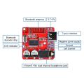 Bluetooth Receiver Board Bluetooth 5.1 MP3 Lossless Decoder Micro USB 3.5mm Output Amplifier Module Type-C 3W. 