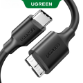 UGREEN USB Type C to Micro USB 3.0 External Hard Drive Fast Data Transfer & Charge Sync Cable for Western Seagate Toshiba Canvio Samsung Galaxy S5 Note 3. 