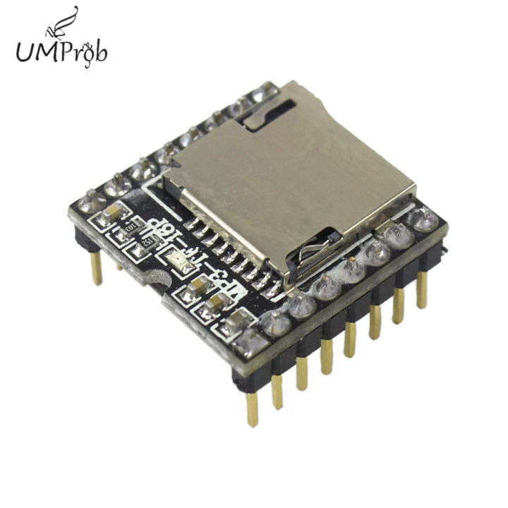 Mini Mp3 Player Module With Simplified Output Speaker Mp3-Tf-16p Tf Sd ...