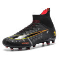 2023 New Professional Futsal Football Boot Men Women's Grass Long Spikes Society Soccer Cleats Men Training Shoes Botas De Fútbol. 