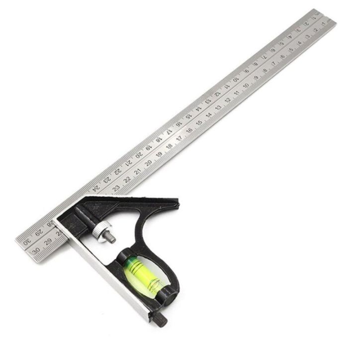 3%20In%201%20Square%20Angle%20Ruler%20Set%20Engineer%20Adjustable%20Combination%20Spirit%20Level%20Ruler%20Combination%20Protractor%20Measuring%20Tool%20Set%20300mm%20-%20Image%207