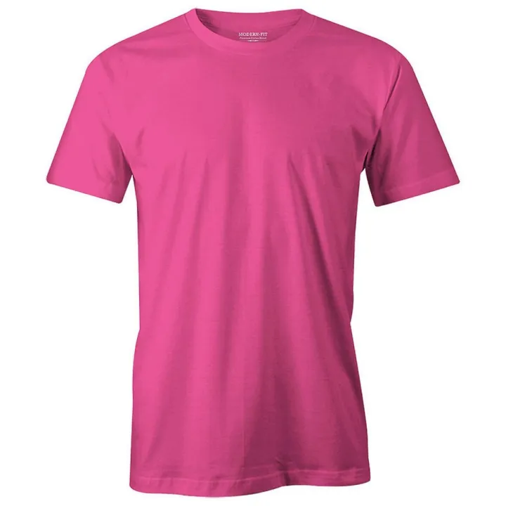 T-Shirt%20Republic%20-%20Hot%20Pink%20Men's%20Premium%20Crew%20Neck%20T%20Shirt%20-%20Image%206