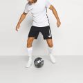 Nike Short DriFit Short Academic Jet Black Short with white Nike swoosh Big Nike Dri-FIT Men's Woven Football Shorts. 