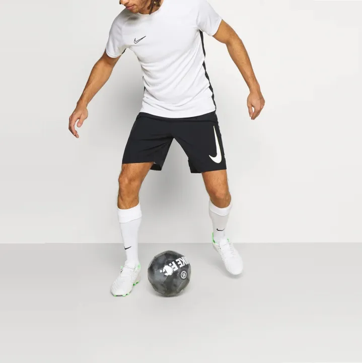 Nike%20Short%20DriFit%20Short%20Academic%20Jet%20Black%20Short%20with%20white%20Nike%20swoosh%20Big%20Nike%20Dri-FIT%20Men's%20Woven%20Football%20Shorts%20-%20Image%202