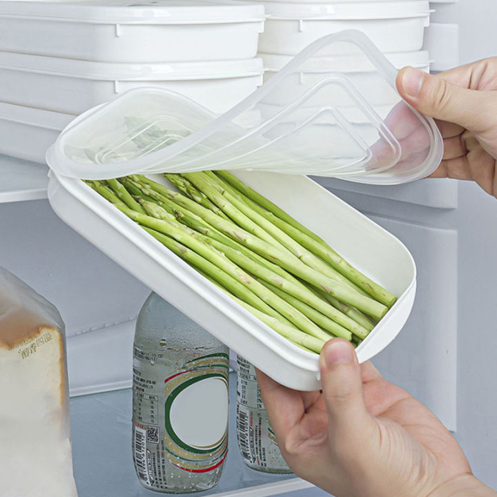 Kitchen%20Storage%20Refrigerator%20Food%20Storage%20White%20Containers%20Fresh%20Box%20Fruit%20Vegetable%20Preservation%20Prepare%20The%20Dishes%20Divided%20Box%20-%20Image%204