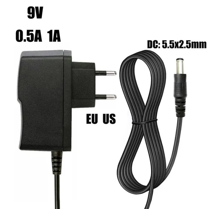 AC 110-240V DC 9V 0.5A 1A 2A 2.5A 3A Universal Power Adapter Supply Charger EU US for LED Lights Strip Camera Router TV box