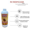 Veqtis helthcare Respiratory Herbs Poultry, Cow, Buffalo, Sheep, Goat, Calf, Chick, & Broiler Medicine Liquid Feed Supplement Syrup for Cough Cold and Easy Respiration RESPICLEAR (1 LTR Pack of 2)(FROM INDIA)NUZ. 