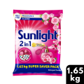 Sunlight Lemon & Rose Detergent Powder, 1.65 kg. 