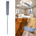 Best Quality Dust Brush Under Appliance Microfiber Duster with Extension Pole (40 to 54 inches) Bendable, Washable, Extendable Gap Dusters for Sofa Bed Furniture Bottom - Wet or Dry. 