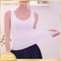 Enigma- Women Top Comfortable Stylish Women's Seamless Tank Top for Summer Sports Breathable Sleeveless Camisole for Bottoming Elastic Round Neck Soft Lightweight Perfect for Round Neck Women Top. 