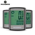 ROCKBROS Speedometer Waterproof Bicycle Computer LCD Backlight Stopwatch Wireless Cycling Bike Computer Speed Tracker Timer Odometer MTB Accessories. 