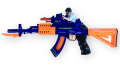 Fire Power Vibrating Toy Guns Battery Operating / Colorful Lighting Functions / Realistic Gun Sound Effects / Immersive Vibration And Military Toy Machine Gun.. 