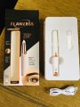 USB led light in build RECHARGEABLE flawless or flawlbss eye brows flet electric finishing touch brow remover hair trimmer eyebrows built in for added visibility. 