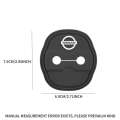 2/4pcs Silicone Car Door Lock Buckle Protector Cover For Nissan Nismo Juke Note Versa Almera X-Trail Xterra Qashqai Accessories. 