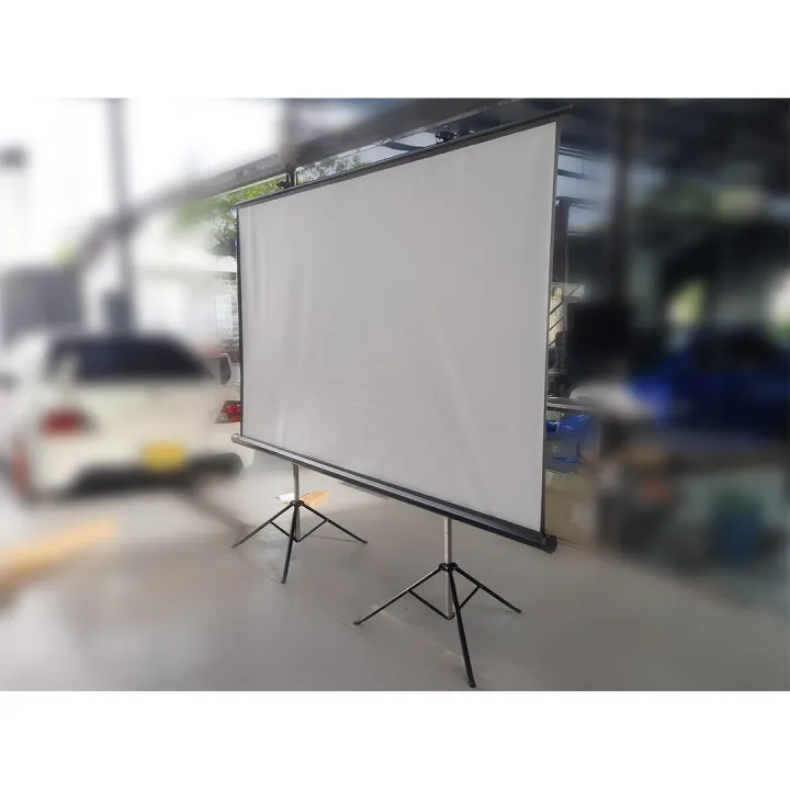 10%20Feet%20Large%20Projector%20Screen%20with%20Tripod%20Stand%20120%E2%80%B3x96%E2%80%B3%20-%20Professional%20Display%20for%20Cinema%20&%20Presentations%20-%20Image%204