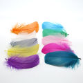 50Pcs/lot Natural Feathers 8-13cm Small Floating Goose Feather Colorful Feathers Plume For Decoration Plumes Craft. 