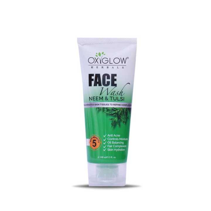 Oxyglow Neem Tulsi Face Wash 100ml