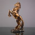 Miniature Horse Precisely Detail Modern Style Standing Horse Statue. 