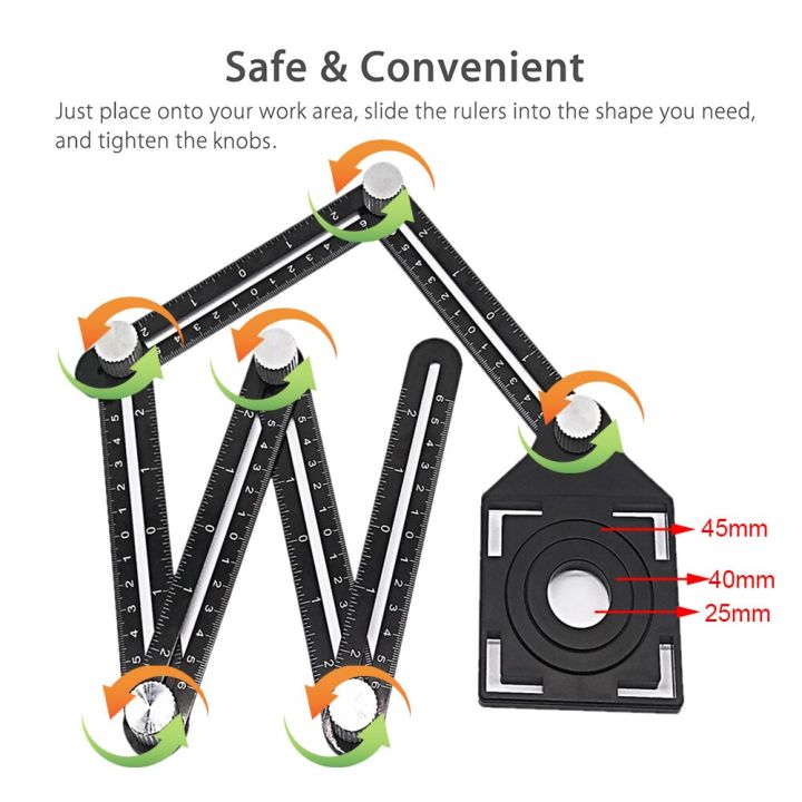 Aluminum%20Alloy%20Six-Sided%20Ruler%20Measuring%20Instrument%20Angle%20Tool%20Mechanism%20Slides%20Hole%20Drill%20Guide%20Tile%20Hole%20-%20Image%203
