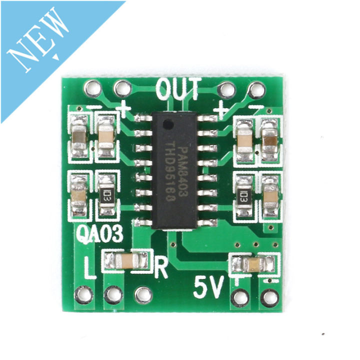 Pam8403 Amplifier Board Module Mini Class D Dc 5v 2*3w Digital Power ...