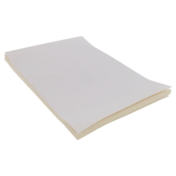 OUMERY 50 Sheets A4 White Self Adhesive Waterproof Sticker Label Glossy ...