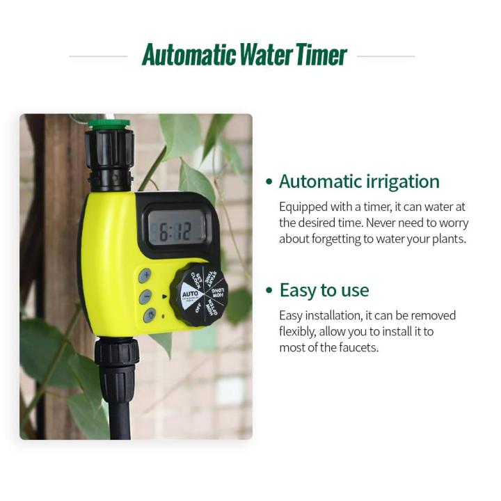 KOGEEK%20Automatic%20Water%20Timer%20Outdoor%20Garden%20Irrigation%20Controller%201-Outlet%20Programmable%20Hose%20Faucet%20Timer%20Garden%20Automatic%20Watering%20Device%20without%20B-attery%20Yellow%20-%20Image%204