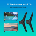 Stand for LG TV Legs Replacement,TV Stand Legs for LG 49 50 55Inch TV 50UM7300AUE 50UK6300BUB 50UK6500AUA Without Screw Easy Install Easy to Use. 