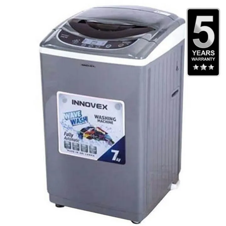 Innovex%20washing%20machine%20Steel%20tub%207KG%20Washing%20Machine%20-%20Gray%20With%205%20years%20Damro%20Warranty%20-%20Image%202