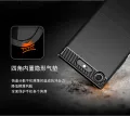 lthmy for Sony Xperia XZ1 Case Carbon Fiber TPU Soft Silicone Back Cover Armor Phone Case Casing. 