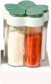 5 In 1 Travel Spice Containers, Shaker Jars, Clear Plastic Container Jars With Labels, Airtight Cap, Pour/Sift Shaker Lid, Perfect For Bbq, Camping, Hiking, Barbecue, Travel And Kitchen. 
