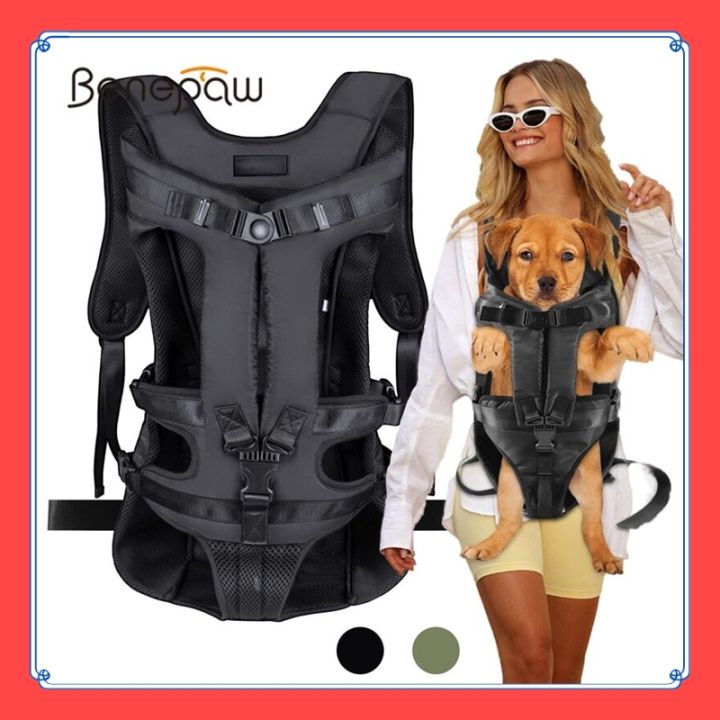 VibeVendor Benepaw Dog Carrier Backpack Adjustable Pet