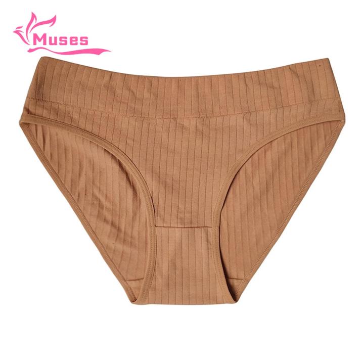 Muses%20Mall%20Solid%20Color%20Women%20Panties%20Comfortable%20Stylish%20Women's%20Cotton%20Panties%20Plus%20Size%20Breathable%20Moisture-wicking%20Underwear%20for%20Southeast%20Asian%20Ladies%20Women%20Underwear%20-%20Image%206