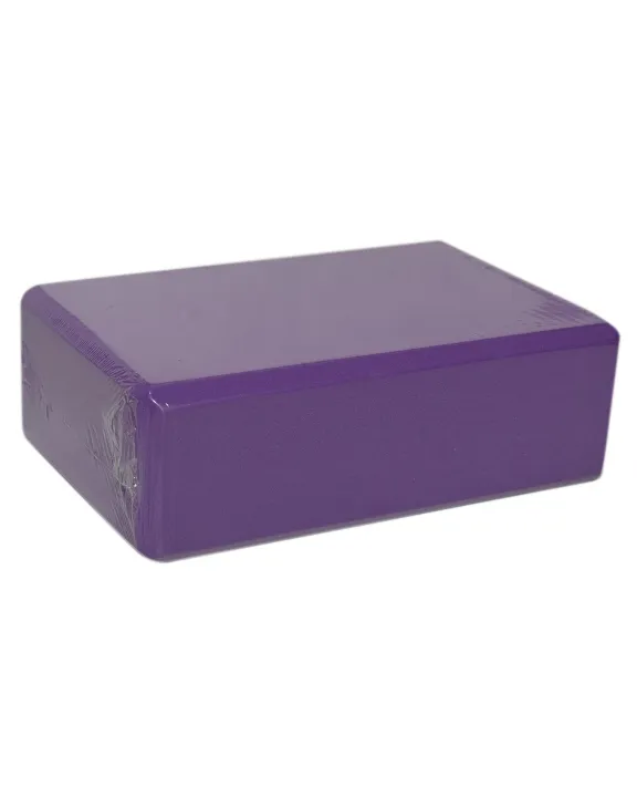 Foam Yoga Block - Purple