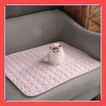 VibeVendor Pet Sleeping Pad Dog Cat Summer Cool Ice Silk Cotton Mat Mattress Cushion. 