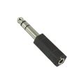Audio Mic Adapter Jack 6.35mm(1/4")Male Stereo To 3.5mm(1/8")Female Stereo. 