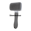 Sirendeshao o Y Peta Pel Trimmer Grooming Steel Comb Dog Hair Cat Brush Automatic Stainless Pet Hair Removal Care Quios Gatrros. 
